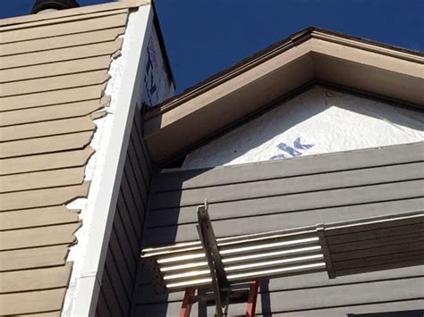The solid planks don't bend or bow and align perfectly against the outer walls of your home. Everlast Advanced Composite Siding installed for ...