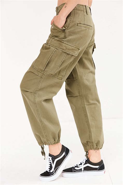 Lyst Bdg Utility Cargo Pant In Green