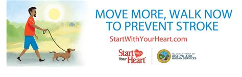 Stroke Prevention Promotional Materials Start With Your Heart