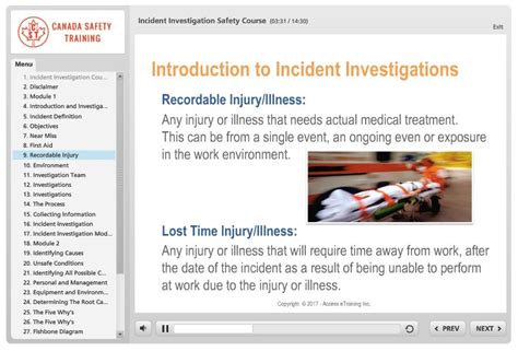 Accident And Incident Investigation Training