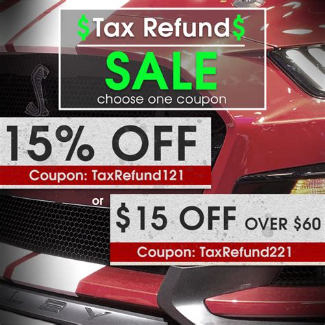 Tax Refund Sale The Detailed Image Blog