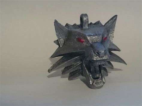 The Witcher Medallion Witcher Medallion 3d Printed Objects Print Design