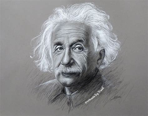 Albert Einstein By Vasilart Drawings In 2019 Albert Einstein