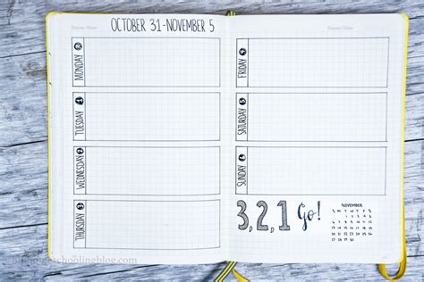 Simple Minimalist Style Weekly Planner Pages You Can Make Bullet