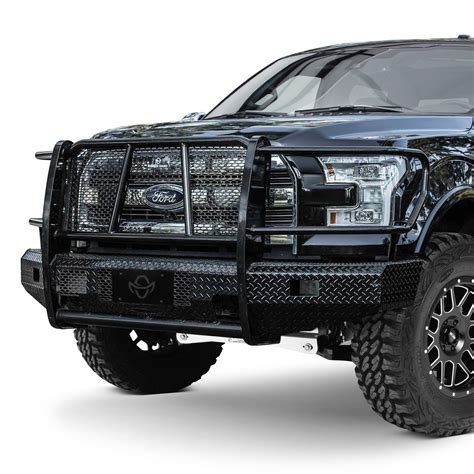 ranch hand® ford f 150 2017 summit series full width tough blacked front hd bumper with full