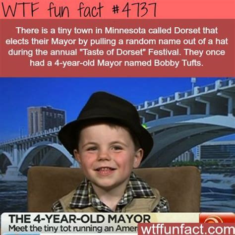 Fact 4 Year Old Mayor Of A Town In Minnesota Wtf Fun Facts