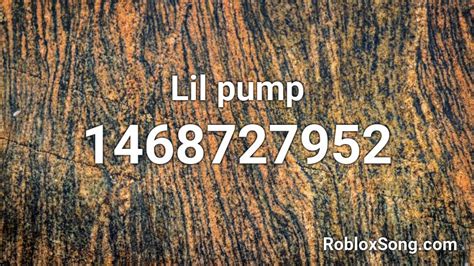 Lil Pump Roblox Id Roblox Music Codes