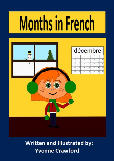 Language For Little Learners Months In French