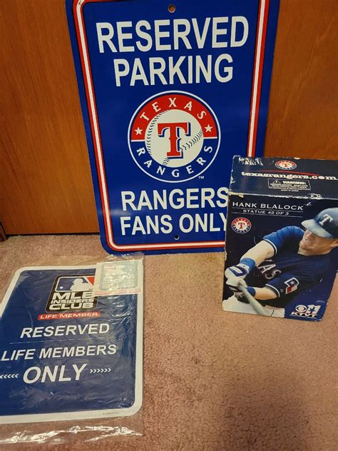 Mlb Texas Rangers Fan Pack Hank Blalock Baseball Bobblehead 2