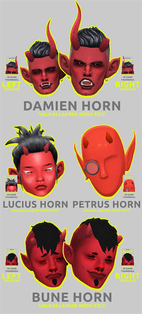 Sims 4 Horns Pack Archives The Sims Book