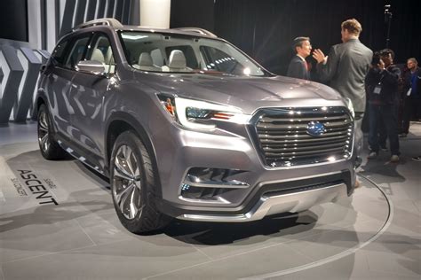 Subaru Ascent Named As The Brands Seven Seat American Suv Auto Express