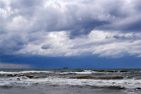 Waves Of The Black Sea Anapa Krasnodar Krai Stock Image Image Of