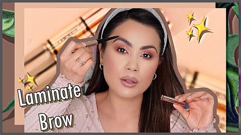 Makeup Revolution Laminate Brow Review Youtube