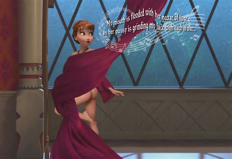 Rule Girls Anna Frozen Ass Curtains Disney Exposed Ass Female