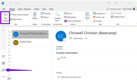 3 Ways To Add A Contact In Microsoft Outlook