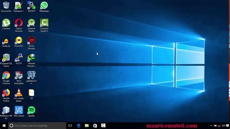 How To Hide Time And Date Clock On Windows 10 Taskbar Video Tutorial