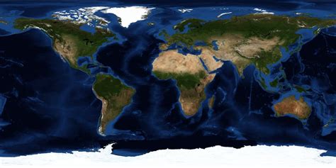 Satellite Map Of The World Universe Today