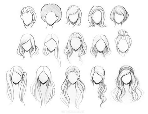 Maybe you would like to learn more about one of these? Hairstyles Drawing at PaintingValley.com | Explore ...