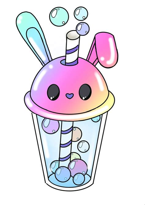Bubble Tea Cute Doodles Cute Doodle Art Cute Animal Drawings Kawaii
