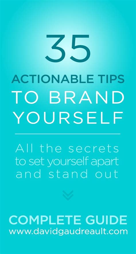 How To Brand Yourself 35 Easy Actionable Tips Complete Guide