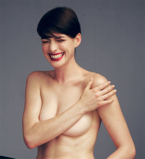 Anne Hathaway Harpers Bazaar Magazine Naked Photoshoot By Alexi Lubomirski NSFW Hot