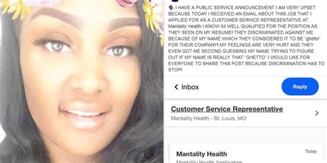 Black Women Denied Job For ‘ghetto Name And Company Blames Hackers For