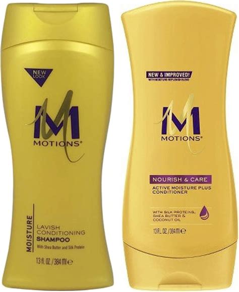Motions Lavish Conditioning Shampoo 384ml And Active Moisture Plus