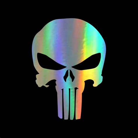 9514cm Punisher Skull Car Stickers And Decals Car Stickers Styling
