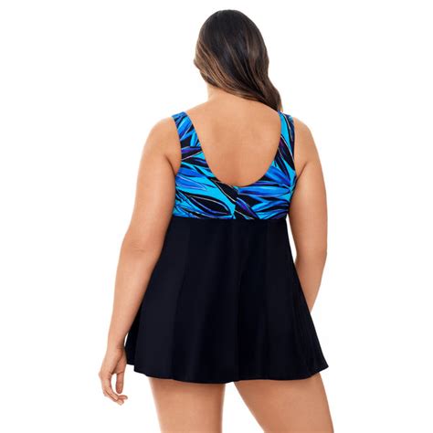 Longitude Swimsuit Style Number L203522w Swimdress Ferntastic