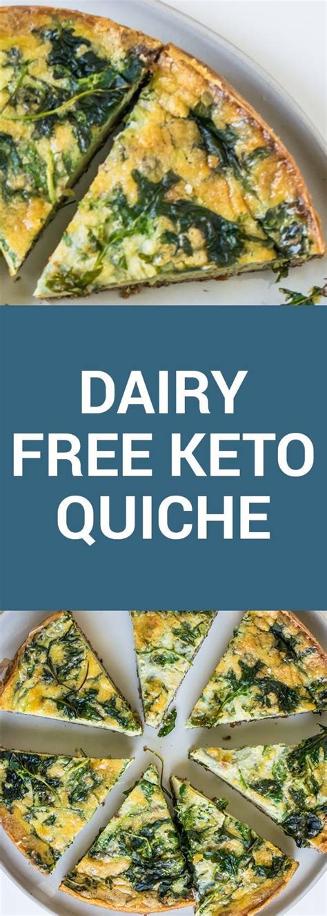 Maybe you would like to learn more about one of these? Dairy Free Keto Quiche | Recipe | Dairy free keto recipes ...