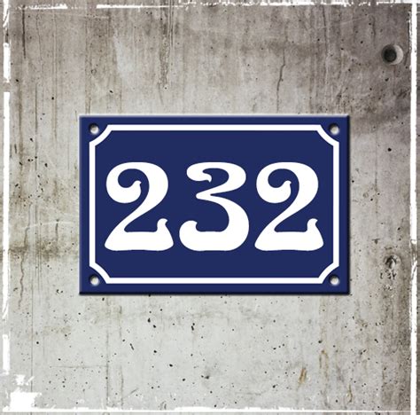 Number 232 Thefrenchnumber
