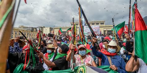 Regresa La Minga Indígena A Bogotá Anuncian Movilizaciones Por 4 Días Canal 1
