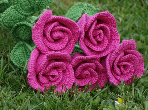 Crochet Roses Crochet Rose Crochet Handmade
