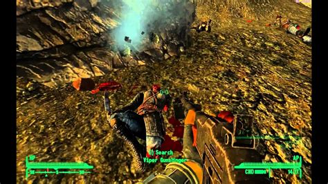 Fallout New Vegas Raw Footage 6 Exploring Around Novac And Ranger