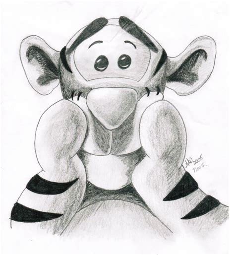 Tigger By Nak Oma Disney Character Drawings Disney Drawings