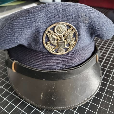 Air Force Peak Cap Large Size 7 38 Service Of Supply