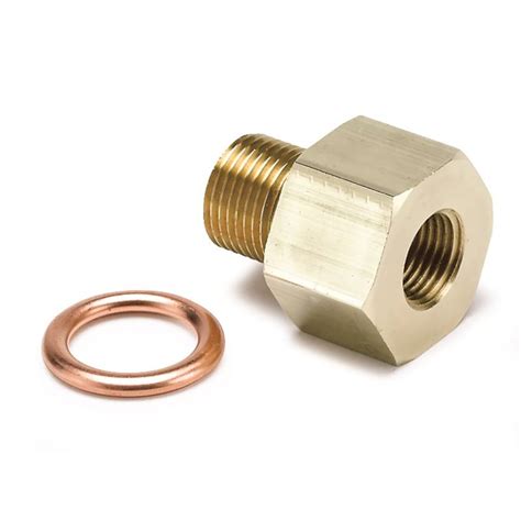 Fitting Adapter Metric M12x1 Male To 18 Nptf Female Brass 2266
