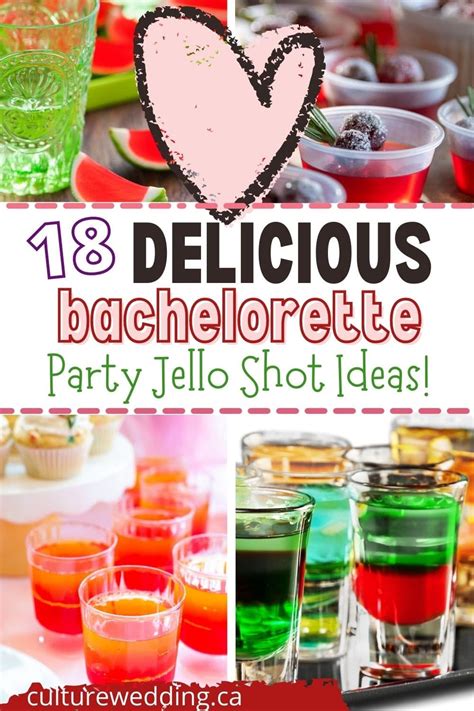 18 Delicious Bachelorette Party Jello Shots Worth Trying