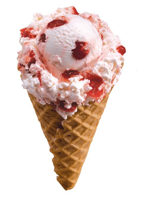 Strawberry Horn Ice Cream Png Image Purepng Free Transparent Cc0