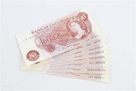 Sutton continues to be a vibrant bank fueled by the vigor and efficiency of its community. 8 BANK OF ENGLAND Ten Shilling Bank Notes Un-Circulated Cashiers Fforde, Hollam