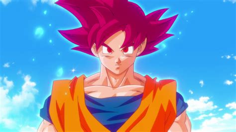 Goku super battle features a fantastic simplitic refreshing approach to the anime. Dragon Ball Z, Super Saiyan God, Dragon Ball Super, Son Goku, Saiyan, Red eyes, Dragon Ball Chou ...