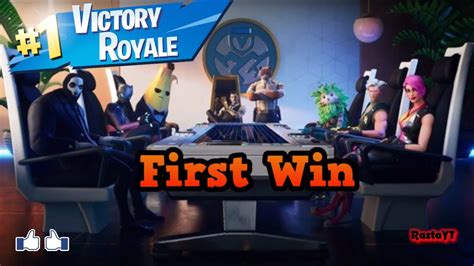 Pierwsza Wygrana W Nowym Sezonie Fortnite Sezon 2 Rozdział 2 First