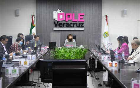 En Sesión Extraordinaria el OPLE Veracruz aprueba diversos Acuerdos