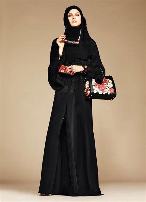 dolce and gabbana debuts fabulous new line of hijabs and abayas nz