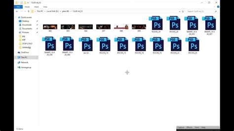 How To Show Psd File Thumbnails In All Windowssolution Youtube