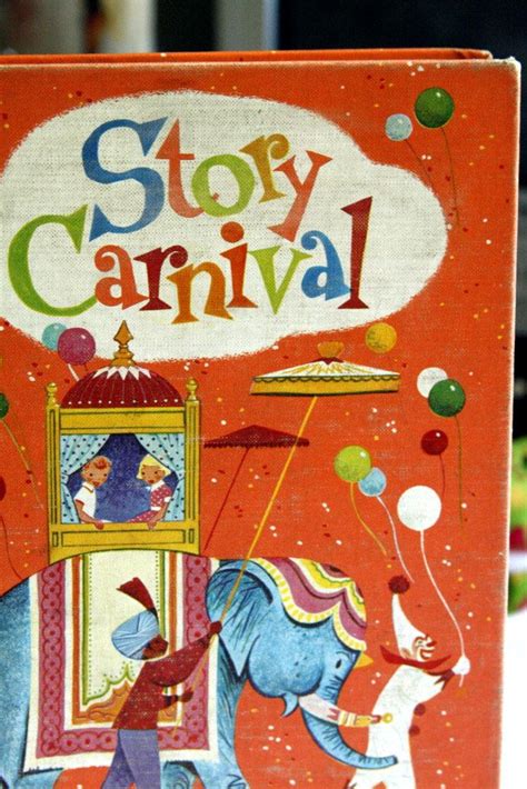 Vintage Childrens Reader Story Carnival Illustrated Vintage Etsy