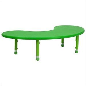 You'll likely find more than one kidney shaped table that is appealing in its simplicity, but a.h. Education Essentials - Plastic Kidney Shaped Table