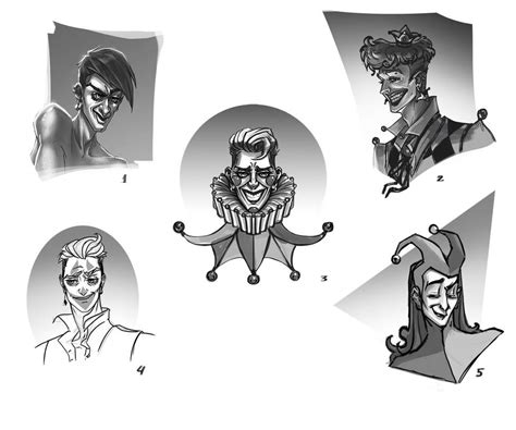 Joker Variants By Yasico On Deviantart