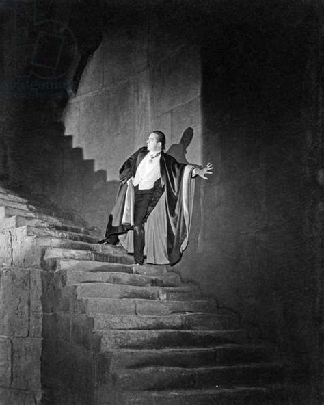 Tod Brownings Dracula With Bela Lugosi 1931 Bw Photo