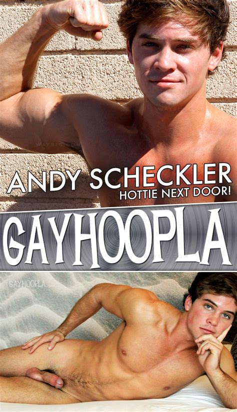 Gay Hoopla Andy Sheckler Hottie Next Door WAYBIG